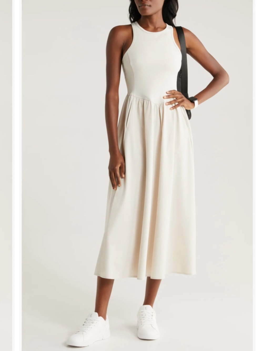 Zella Effortless race Back Hybrid Dress